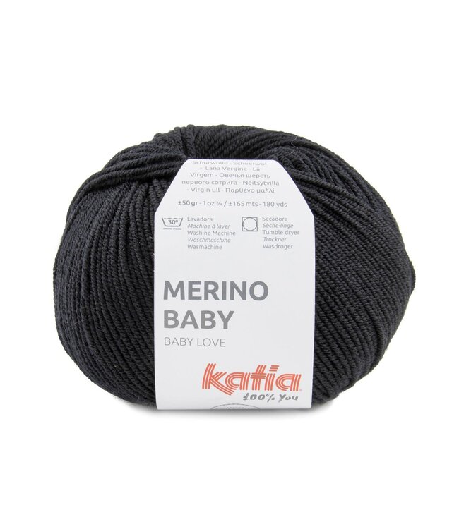Katia Merino baby - Zwart 2
