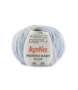 Katia Merino baby Plus - Blauw-steengrijs 106