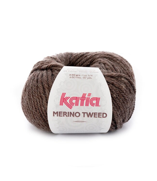 Katia MERINO TWEED - Bruin 303