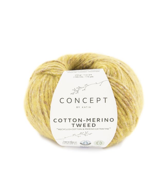 Katia Cotton-merino tweed  - Oker 507