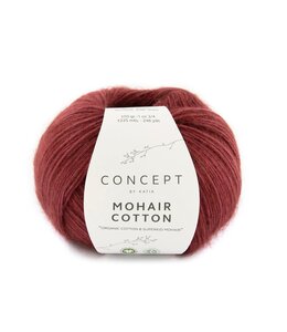 Katia Mohair cotton  - Rood 81