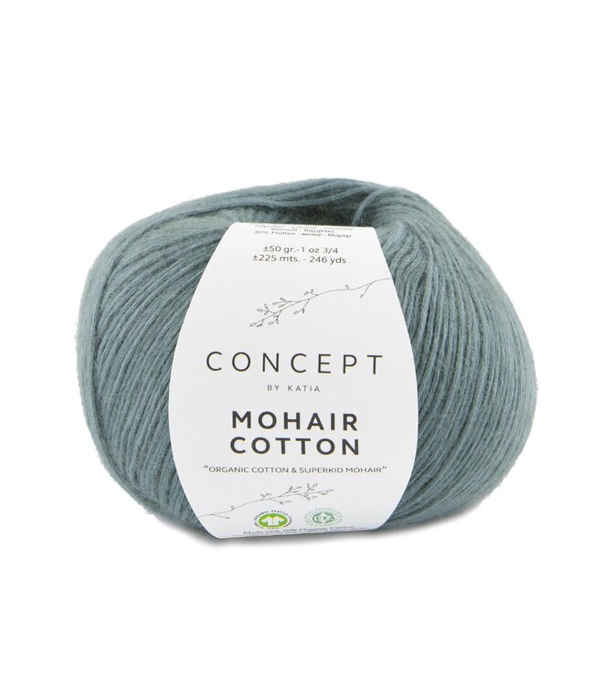 Katia Mohair cotton  - Mint turquoise 85