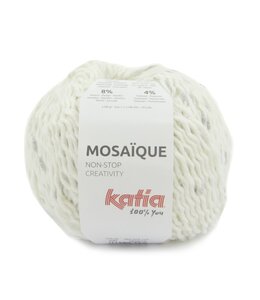 Katia MOSAIQUE - Ecru-Zilver 200