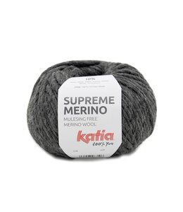 Katia SUPREME MERINO - Donker grijs 92