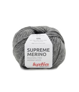 Katia SUPREME MERINO - Medium grijs 84