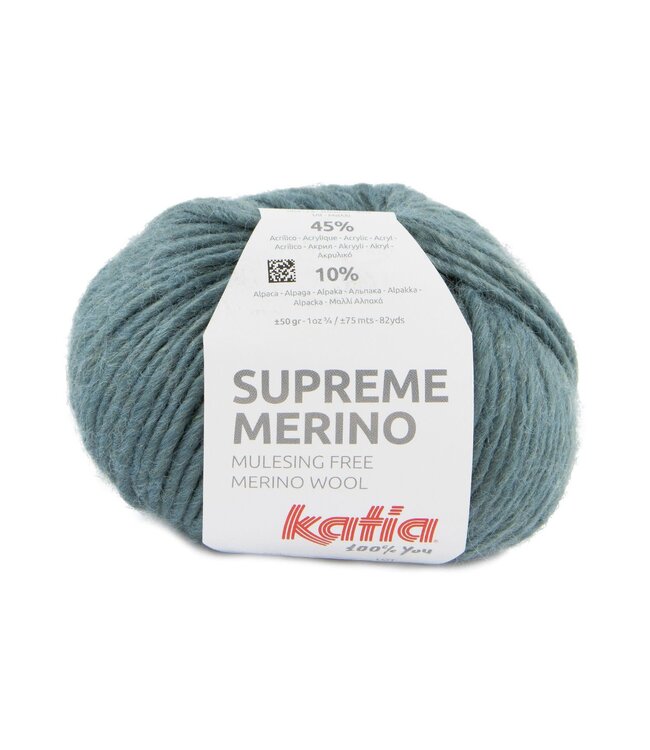 Katia SUPREME MERINO -  Mintturquoise 101