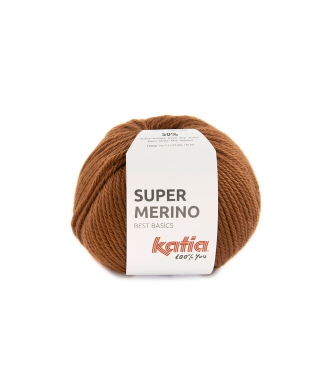 Katia SUPER MERINO - Koperbruin 38
