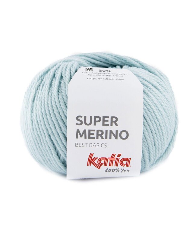 Katia SUPER MERINO - Licht hemels blauw 44