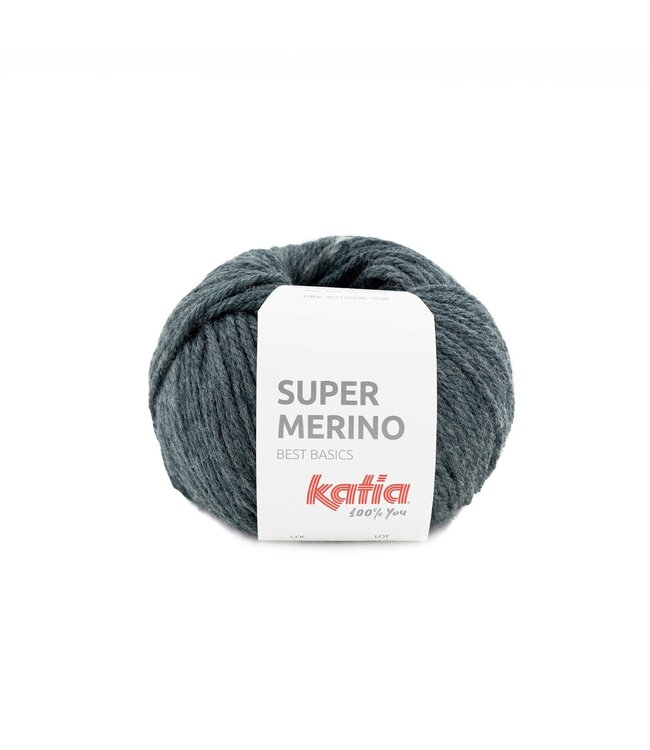 Katia SUPER MERINO - Zeer donker grijs 11