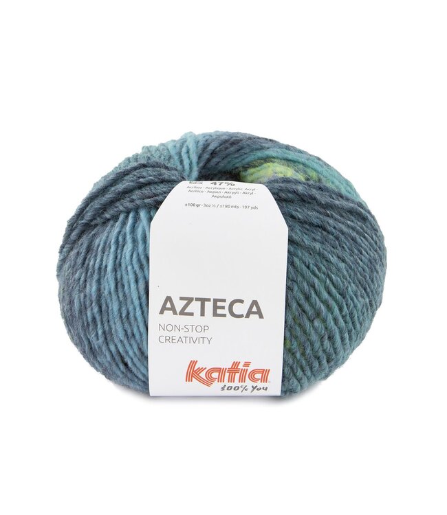 Katia AZTECA - Groenblauw-groen 7886