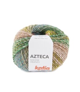 Katia AZTECA - Bleekrood-blauw-mosterdgeel 7888