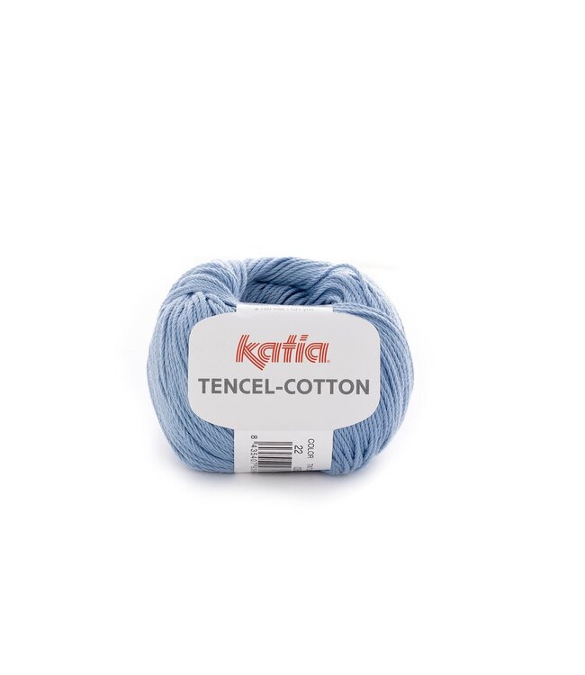 Katia Tencel - cotton  - Blauw 22