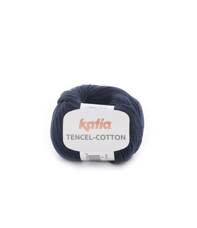 Katia Tencel - cotton  - Donker blauw 5