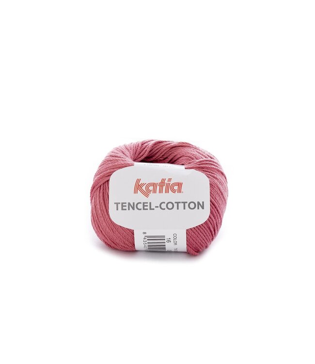 Katia Tencel - cotton  - Framboosrood 16