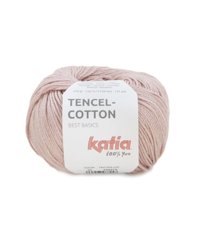 Katia Tencel - cotton  - Medium bleekrood 35
