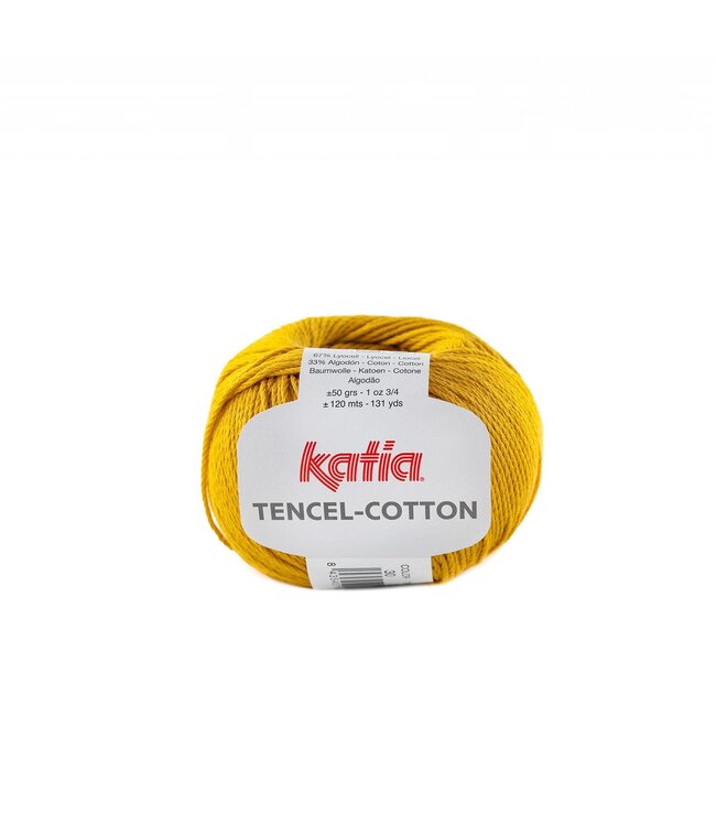 Katia Tencel - cotton  - Mosterdgeel 30