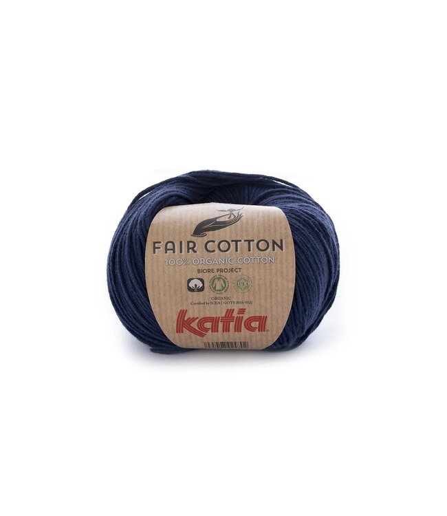 Katia FAIR COTTON - Donker blauw 5