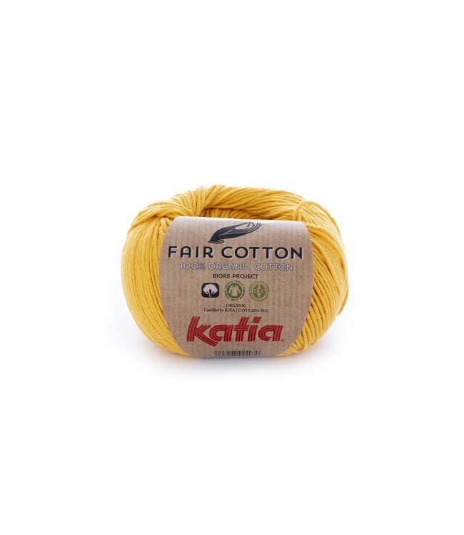 Katia FAIR COTTON - Geel 20