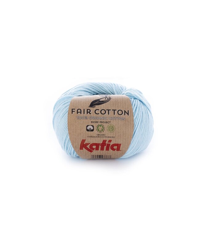 Katia FAIR COTTON - Licht hemelsblauw 8