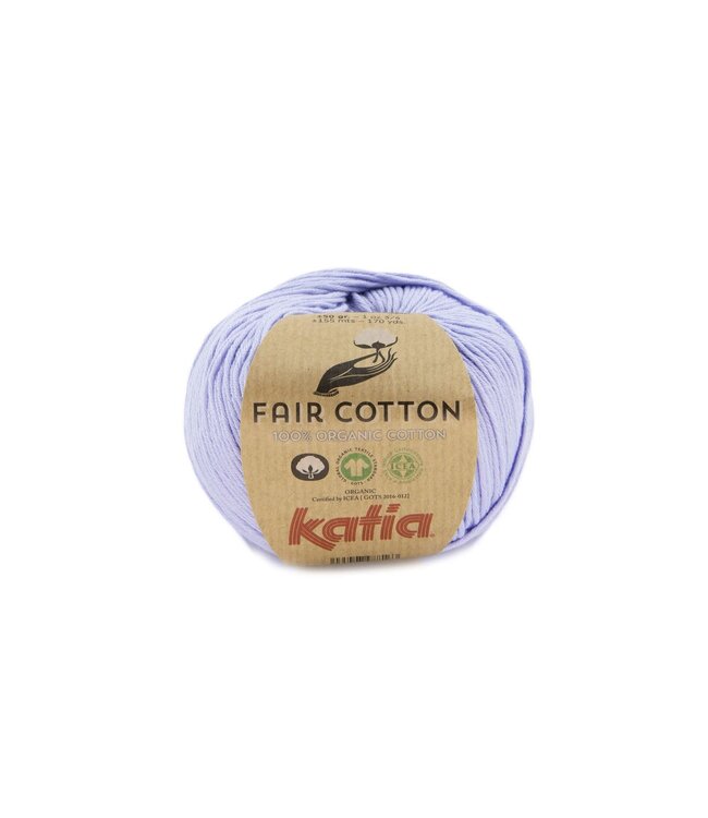 Katia FAIR COTTON - Licht lila 48