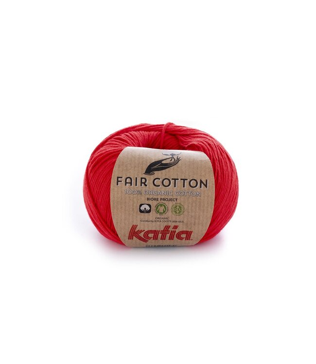 Katia FAIR COTTON - Rood 4