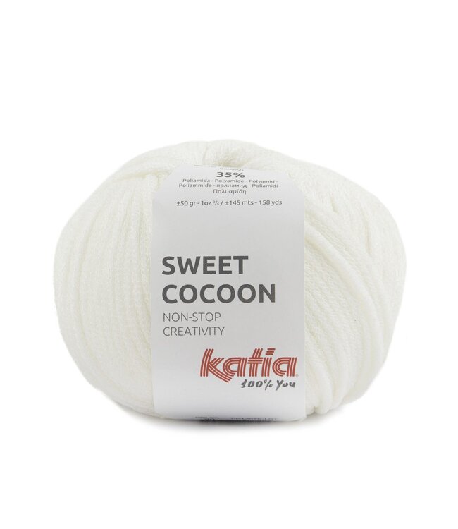 Katia Sweet cocoon - Wit 80