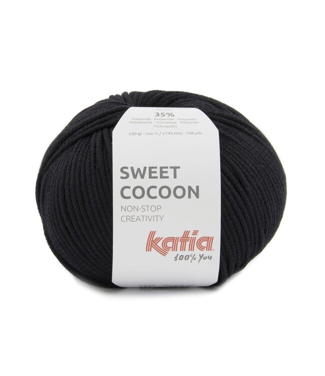 Katia Sweet cocoon - Zwart 92