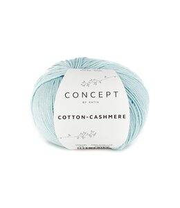 Katia COTTON CASHMERE  - Waterblauw 73