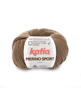 Katia MERINO SPORT - Bruin 8 kleur uit assorti