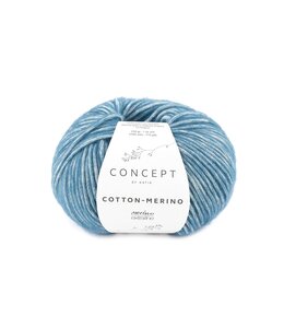 Katia Cotton-merino - Blauw 133