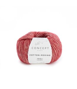 Katia Cotton-merino - Wijnrood 125