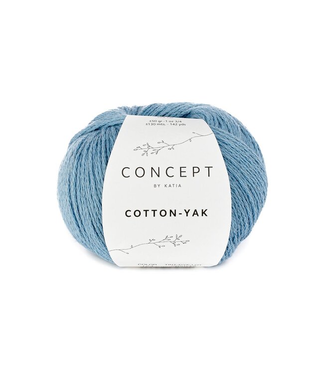 Katia Cotton-yak - Licht blauw 124