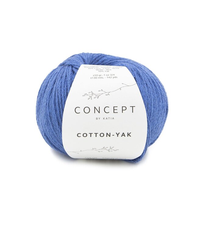 Katia Cotton-yak - Nachtblauw 127   (kleur uit assorti)