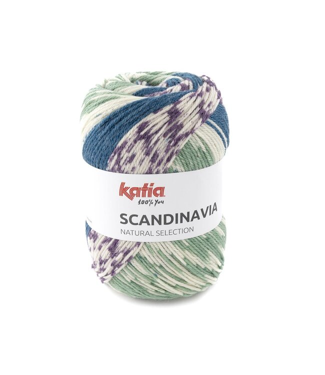 Katia Scandinavia - Groen-Lila-Groenblauw 300