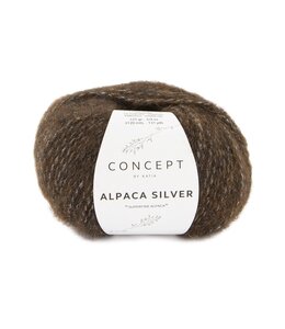 Katia Alpaca silver - Donker bruin-silver 275