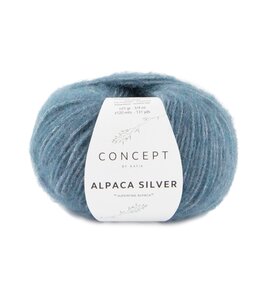 Katia Alpaca silver - Blauw-silver 277