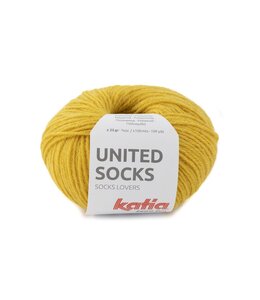 Katia UNITED SOCKS - Mosterdgeel 19