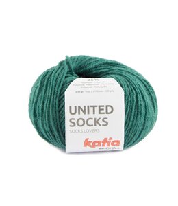 Katia UNITED SOCKS - Smaragdgroen 28