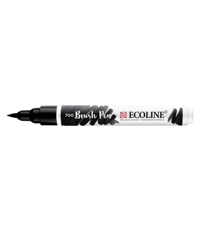 Ecoline Ecoline brush pen 700 zwart