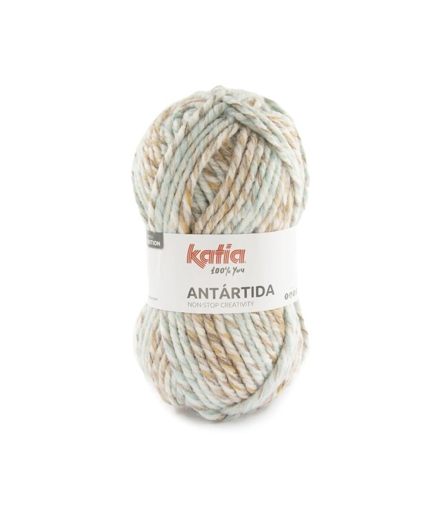 Katia ANTARTIDA - Licht bruin-Licht turquoise-Oranjebruin 303