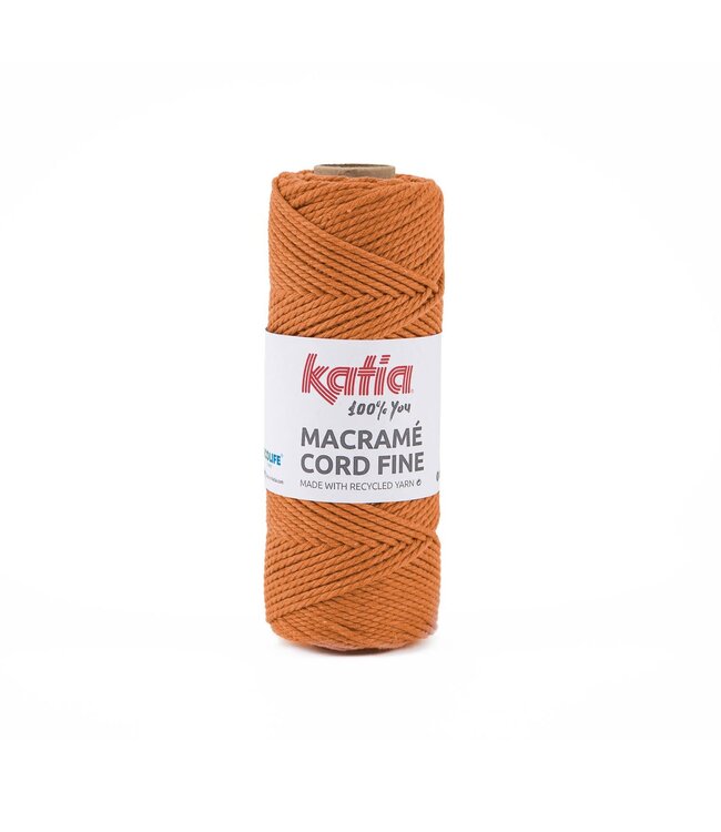 Katia Macramé cord fine - Pasteloranje 209