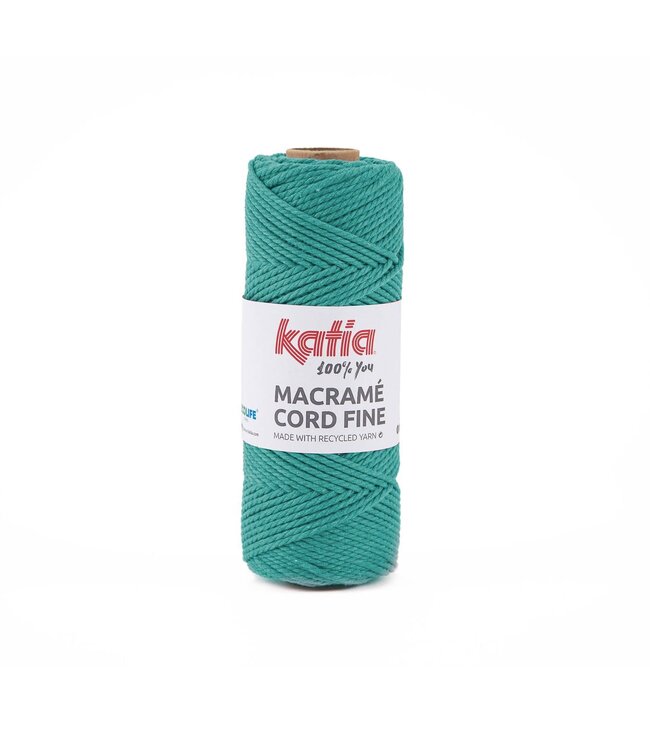 Katia Macramé cord fine - Turquoise 211