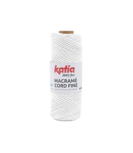 Katia Macramé cord fine - Wit 200