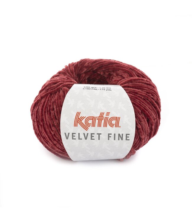 Katia Velvet fine - Donker fuchsia 213