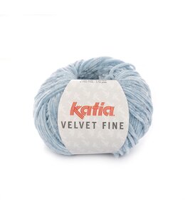 Katia Velvet fine - Licht hemelsblauw 205