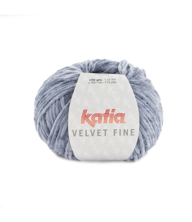 Katia Velvet fine - Licht medium paars 206