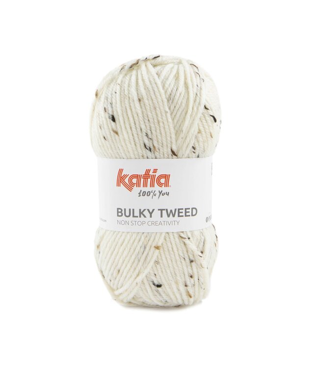 Katia Bulky tweed - Ecru 200