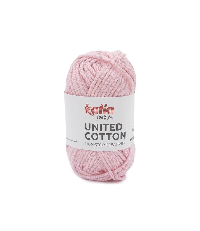Katia United cotton - bleekrood 27
