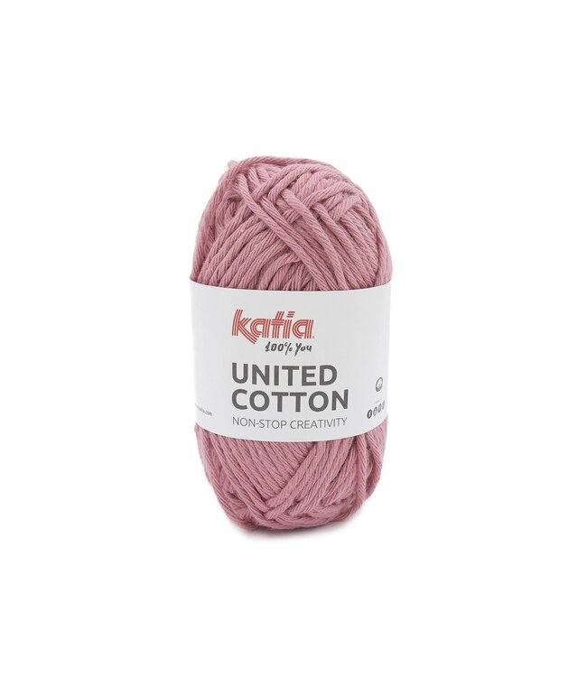 Katia United cotton - donker bleekrood 26