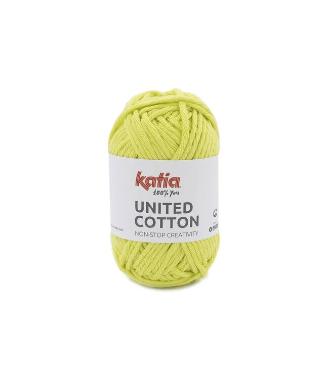 Katia United cotton - lichtgroen 17